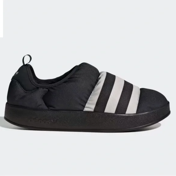 adidas Puffylette Black - Picture 1 of 8
